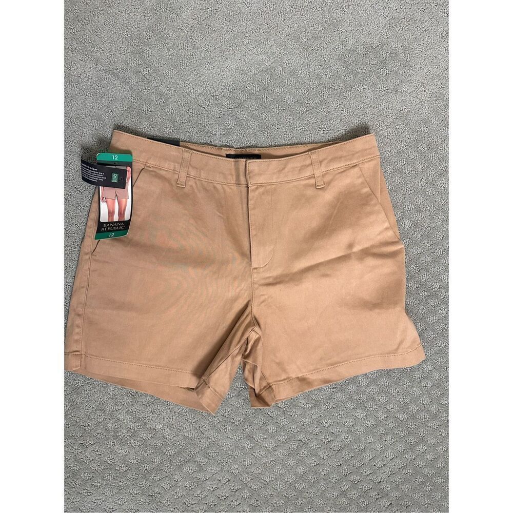 NWT Banana Republic Chino Shorts Tan 12